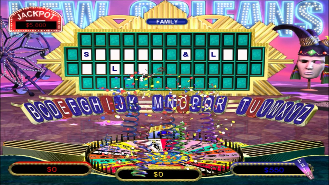 Wheel of fortune pc free